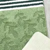 Badteppich Set 2-tlg. Oliv - Badezimmer Teppich Rutschfest Produktbild-Vorschau 6