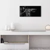 DEQORI Glasuhr 60x30 cm Zahlen 'Audi Frontalaufnahme' Produktbild-Vorschau 3