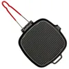Grill carré fonte 25cm noir - Invicta - 32720 - Voir les images du produit 4