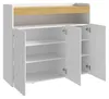 Merax Sideboard Schuhschrank mit LED, 3 Türen, Wellenfront Produktbild-Vorschau 10