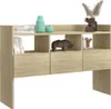 Credenza Sonoma rovere 105x30x70 cm materiale a base di Anteprima dell’immagine prodotto 4