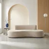 sweeek - Organisch geformtes 3-Sitzer Sofa mit Produktbild-Vorschau 6