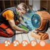 Ventilateur de camping avec éclairage LED, vent puissant, Voir les images du produit 5