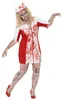Zombie-Krankenschwester Kostüm Plus Size für Damen XXXL Produktbild-Vorschau 3