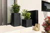 Kvetináč LECHUZA CANTO Slatestone 30 low dark grey | Náhľad obrázku produktu 10