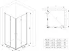 doporro Eck-Duschkabine Eckdusche 120x90x190cm Produktbild-Vorschau 8