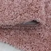 Hochflor Teppich SYDNEY Rosa 80 cm Rund Produktbild-Vorschau 6