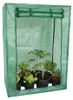 Gartenfoliengewächshaus mit Regalen 100 x 50 x 150 cm Produktbild-Vorschau 4
