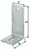 GAH-Alberts 335656, Ocel, Úhlový držák, Ocel, 1,4 cm, 10 Náhled obrázku produktu 5