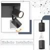 ZMH LED Deckenleuchte Schwarz 2ER Deckenstrahler: GU10 Produktbild-Vorschau 4