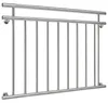 Französischer Balkon Fenstergeländer Edelstahl V2A 90x128 Produktbild-Vorschau 1