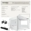 tectake® Aluminium Faltpavillon Olivia 3 x 3 m Produktbild-Vorschau 5