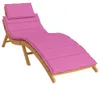 vidaXL Sonnenliegen-Auflage Rosa Oxford-Gewebe Produktbild-Vorschau 3