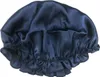 INF Schlafhaube aus 100 % Seide Navy blau M Produktbild-Vorschau 3