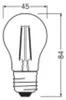 Lampadina LED OSRAM, attacco E27, stile filamento classico, Anteprima dell’immagine prodotto 5