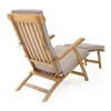 AXI Costa Liegestuhl aus Teak Holz mit Kissen | Deckchair Produktbild-Vorschau 3