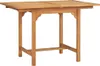 vidaXL 5-tlg. Garten-Essgruppe Massivholz Teak Produktbild-Vorschau 7