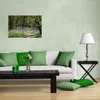 Wallario selbstklebendes Poster - Wiese voller blauer Produktbild-Vorschau 3