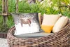 MuchoWow® Outdoor Kissen - Schottisches Hochlandrind - Baum Produktbild-Vorschau 3