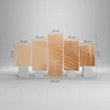 Bild auf Leinwand - Leinwandbild - 5 Teile - Sand Schatten Produktbild-Vorschau 3
