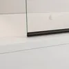 AICA 140cm Schwarz Faltwand 3 teilig Badewanneaufsatz mit Produktbild-Vorschau 9