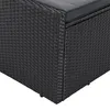 Juskys Polyrattan Doppelliege Syros - Outdoor Sonnenliege Produktbild-Vorschau 7
