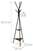 Relaxdays Portemanteau de style industriel, L 181,5 x P 50 Voir les images du produit 4