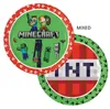 Minecraft-Pappteller, 23 cm, 8 Stück Produktbild-Vorschau 2