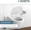 SCHÜTTE WC Sitz Duroplast SLIM WHITE, Toilettendeckel mit Produktbild-Vorschau 4