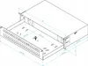 Stalflex Rack Glasfaser Anschlussdose Verteilerkasten 19 Produktbild-Vorschau 2