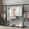 Kleiderstangen, Kleiderständer, Garderobenständer, Produktbild-Vorschau 5