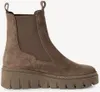 Eleganckie damskie botki Tamaris 1-25489-45, brązowe Podgląd zdjęcia produktu 1