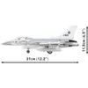 A side view of a model airplane with dimensions indicated. Produktbild-Vorschau