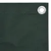 vidaXL Balkónová zástena tmavozelená 120x500 cm Oxford Náhľad obrázku produktu 2