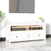 "Rabatt" TV-Schrank - Fernsehschrank - TV-Lowboard - Weiß Produktbild-Vorschau 1