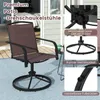 A patio chair set with close-up details of its construction. Produktbild-Vorschau