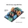 10A Filtre de réseau EMI-EMV à 3 niveaux, filtre de module Voir les images du produit 7