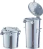 Mülleimer 35l Stahlbl.TZN m.Bügel Produktbild-Vorschau 3
