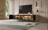 Sweiko 180x37x36cm Fernsehschrank mit 3 Staufächern Produktbild-Vorschau 12