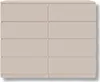 YUMEBLY | Kommode mit 8 Schubladen 120x97x40 cm Schrank für Produktbild-Vorschau 2