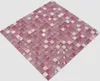Mosaikfliese Transluzent rosa Glasmosaik Crystal Stein rosa Produktbild-Vorschau 3