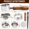 Bodenloser Siebträger 51 mm 3 Ohren für DeLonghi Dedica Productafbeelding-voorbeeld