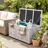 Outsunny, zahradní úložný box, box na polštáře, odolný vůči Náhled obrázku produktu 2