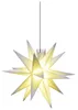 DT Dekostern - 12cm WEISS - Innen - LED - Batteriefach Produktbild-Vorschau 11