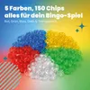 Bingo Spiel Metalltrommel 18 Bingotickets 75 Bingo Kugeln Produktbild-Vorschau 6