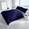 Mikrofaser Bettwäsche Set 155x220 cm Wendebettwäsche Blau Produktbild-Vorschau 4