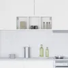 vidaXL Hängeschrank Riga Weiß 30 x 29,5 x 80 cm Produktbild-Vorschau 4