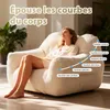 Pouf géant pour adulte, rembourrage en mousse déchiquetée, Voir les images du produit 3