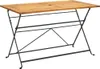 vidaXL Klappbarer Gartentisch 120x70x74 cm Massivholz Anteprima dell’immagine prodotto 6