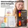 2026 Neuer 9-in-1 Babyflaschenwärmer Sterilisator, NTC, Produktbild-Vorschau 2